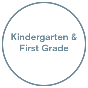 kindergarten and first grade